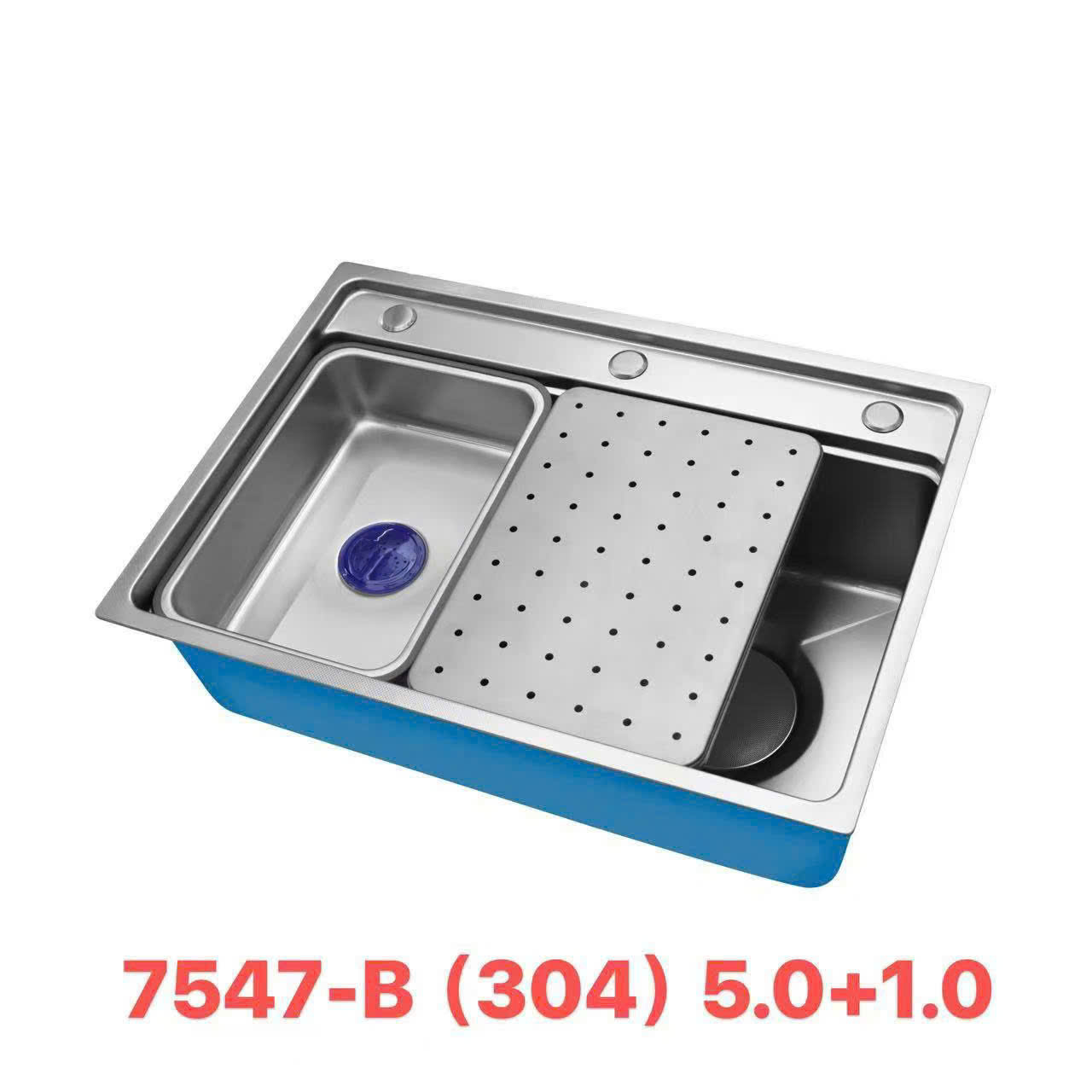 CHẬU RỬA BÁT 1 HỐ CHỐNG XƯỚC CARRIE – BKL7547